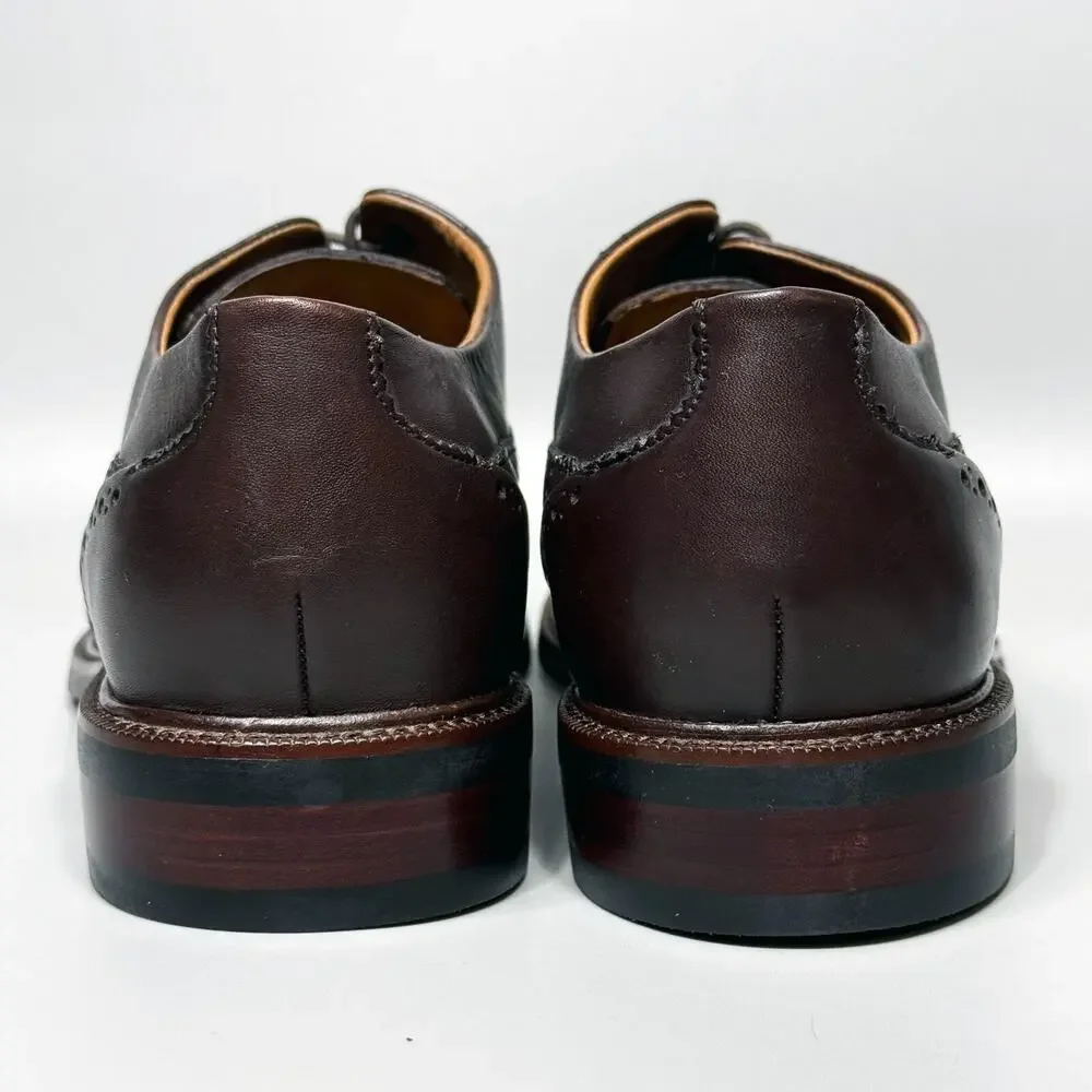 Cole Haan Warren Wingtip Oxford Mens Size 10.5 Dress Shoes Chestnut Brown C20320